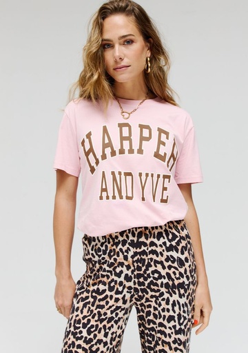 Varsity T-shirt SS Sweet Pink