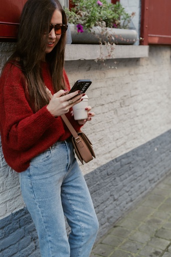 Merlot Knit Burgundy